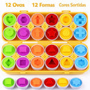 Brinquedo Educativo Infantil – Aprende Brincando com Cores e Formas